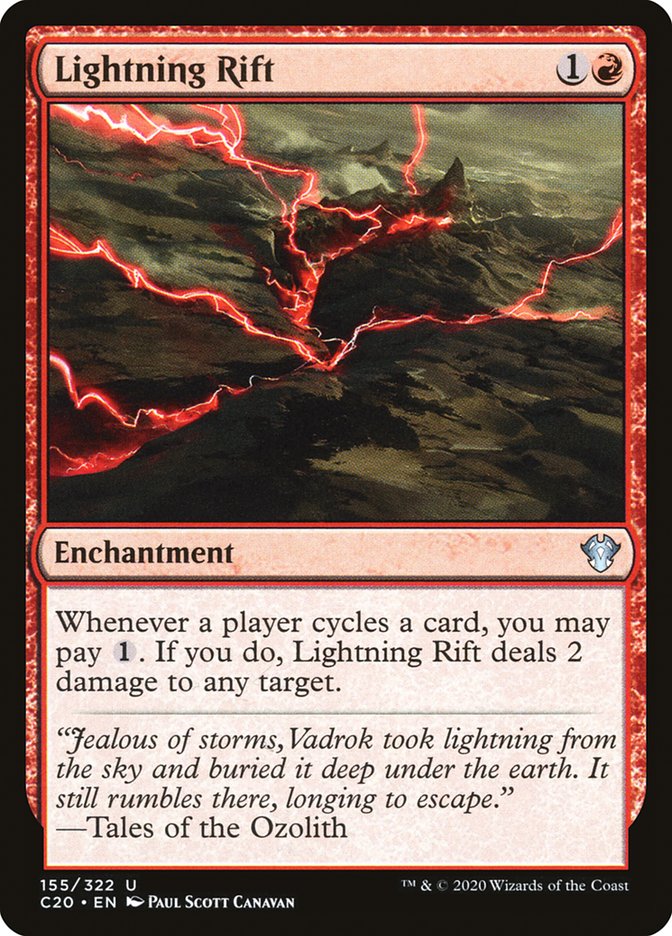 Lightning Rift [Commander 2020] | Exor Games Dartmouth