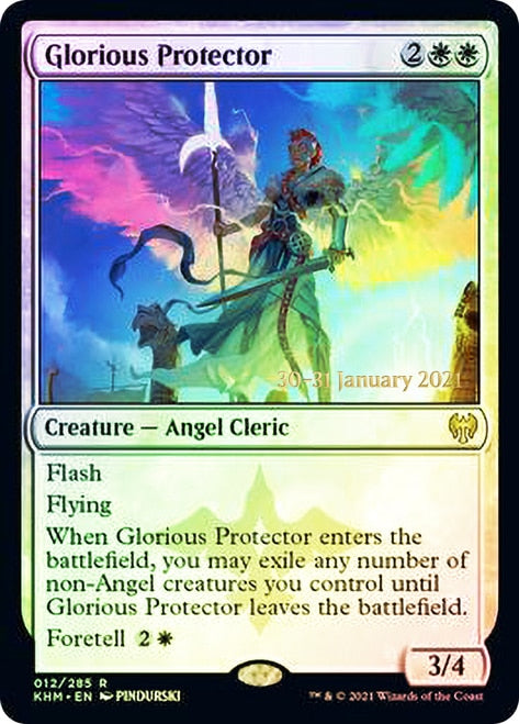 Glorious Protector  [Kaldheim Prerelease Promos] | Exor Games Dartmouth