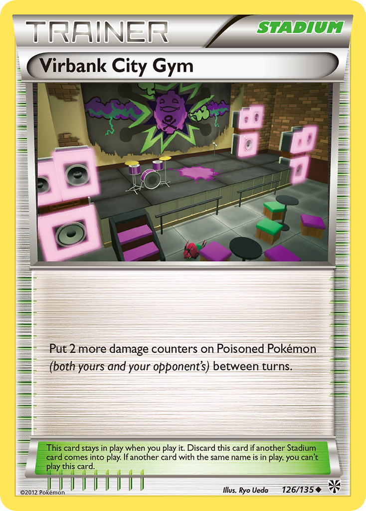 Virbank City Gym (126/135) [Black & White: Plasma Storm] | Exor Games Dartmouth