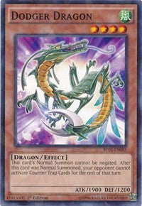 Dodger Dragon (Shatterfoil) [BP03-EN085] Rare | Exor Games Dartmouth