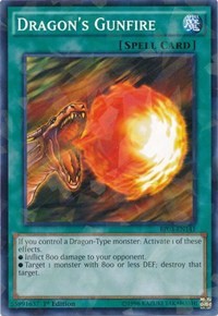 Dragon's Gunfire (Shatterfoil) [BP03-EN141] Common | Exor Games Dartmouth