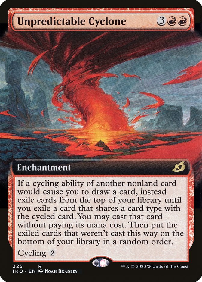 Unpredictable Cyclone (Extended Art) [Ikoria: Lair of Behemoths] | Exor Games Dartmouth