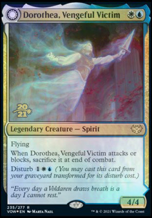 Dorothea, Vengeful Victim // Dorothea's Retribution [Innistrad: Crimson Vow Prerelease Promos] | Exor Games Dartmouth