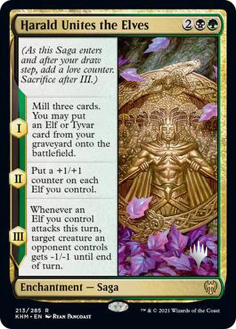 Harald Unites the Elves [Kaldheim Promo Pack] | Exor Games Dartmouth