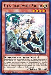 Felis, Lightsworn Archer [DUEA-EN095] Ultra Rare | Exor Games Dartmouth