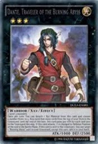 Dante, Traveler of the Burning Abyss [DUEA-EN085] Secret Rare | Exor Games Dartmouth