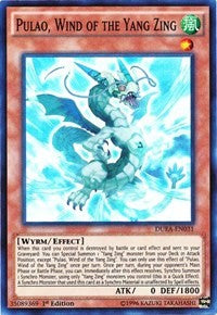 Pulao, Wind of the Yang Zing [DUEA-EN031] Super Rare | Exor Games Dartmouth