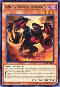 Graff, Malebranche of the Burning Abyss [DUEA-EN083] Rare | Exor Games Dartmouth