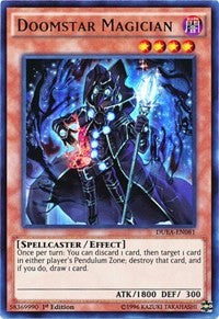 Doomstar Magician [DUEA-EN081] Ultra Rare | Exor Games Dartmouth