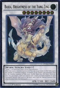 Baxia, Brightness of the Yang Zing (UTR) [DUEA-EN051] Ultimate Rare | Exor Games Dartmouth