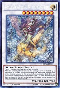 Baxia, Brightness of the Yang Zing [DUEA-EN051] Secret Rare | Exor Games Dartmouth