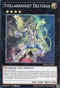 Stellarknight Delteros [DUEA-EN053] Secret Rare | Exor Games Dartmouth