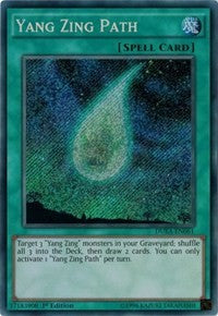 Yang Zing Path [DUEA-EN061] Secret Rare | Exor Games Dartmouth