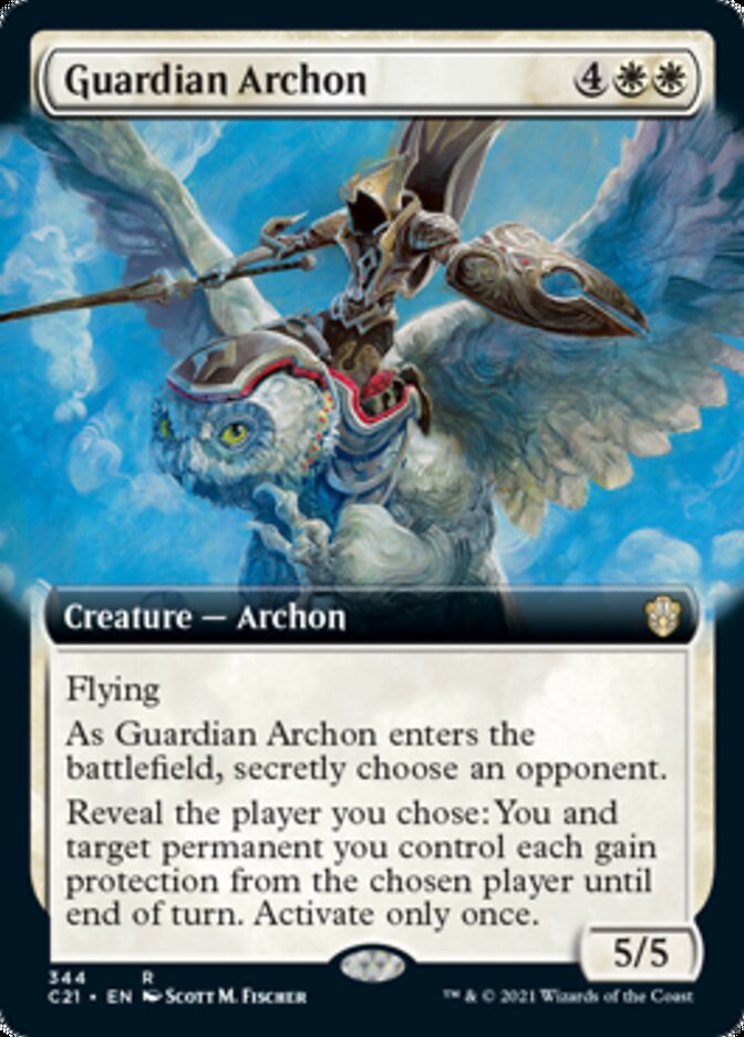 Guardian Archon (Extended) [Commander 2021] | Exor Games Dartmouth