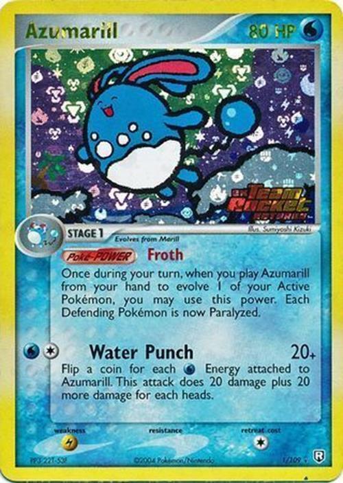 Azumarill (1/109) (Stamped) [EX: Team Rocket Returns] | Exor Games Dartmouth