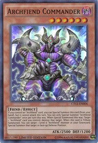 Archfiend Commander [CT11-EN006] Super Rare | Exor Games Dartmouth