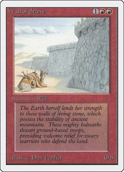 Wall of Stone [Unlimited Edition] | Exor Games Dartmouth