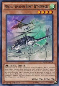 Mecha Phantom Beast Tetherwolf [MP14-EN008] Rare | Exor Games Dartmouth