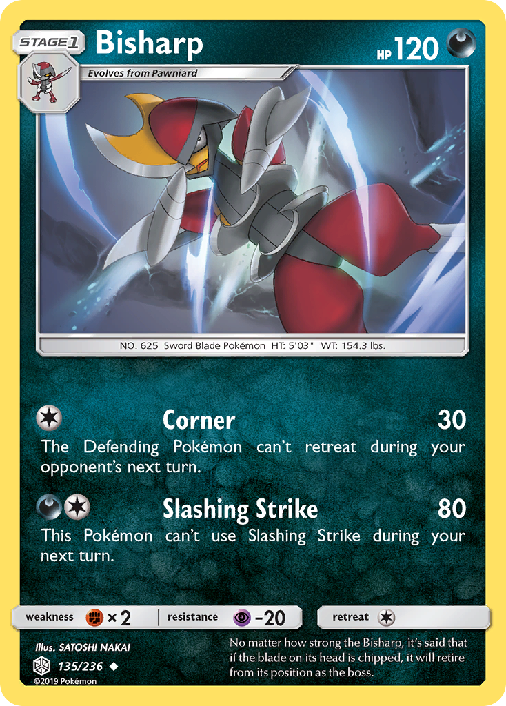 Bisharp (135/236) [Sun & Moon: Cosmic Eclipse] | Exor Games Dartmouth