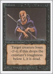 Weakness [Unlimited Edition] | Exor Games Dartmouth