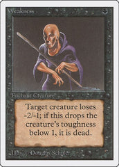 Weakness [Unlimited Edition] | Exor Games Dartmouth