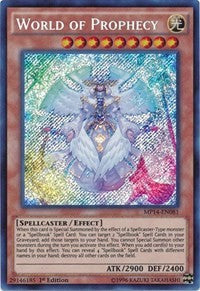 World of Prophecy [MP14-EN081] Secret Rare | Exor Games Dartmouth