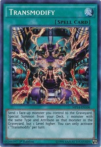 Transmodify [MP14-EN106] Secret Rare | Exor Games Dartmouth