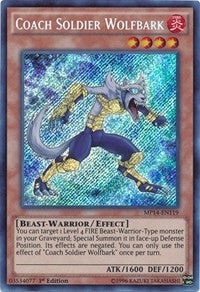 Coach Soldier Wolfbark [MP14-EN119] Secret Rare | Exor Games Dartmouth