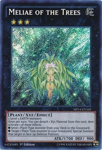 Meliae of the Trees [MP14-EN165] Secret Rare | Exor Games Dartmouth