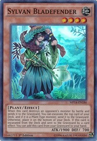 Sylvan Bladefender [MP14-EN186] Super Rare | Exor Games Dartmouth