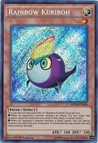 Rainbow Kuriboh [MP14-EN188] Secret Rare | Exor Games Dartmouth