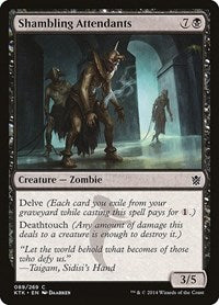 Shambling Attendants [Khans of Tarkir] | Exor Games Dartmouth