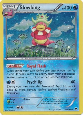 Slowking (21/122) (Cosmos Holo) [XY: BREAKpoint] | Exor Games Dartmouth