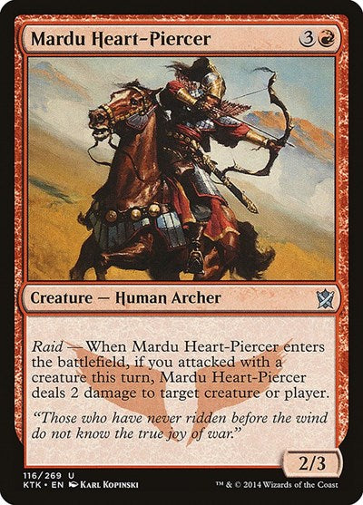 Mardu Heart-Piercer [Khans of Tarkir] | Exor Games Dartmouth