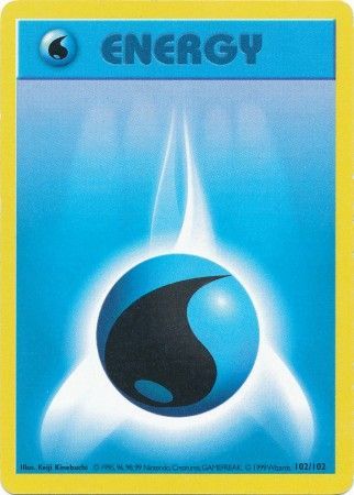 Water Energy (102/102) [Base Set Shadowless Unlimited] | Exor Games Dartmouth