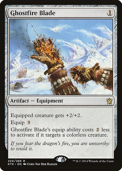 Ghostfire Blade [Khans of Tarkir] | Exor Games Dartmouth