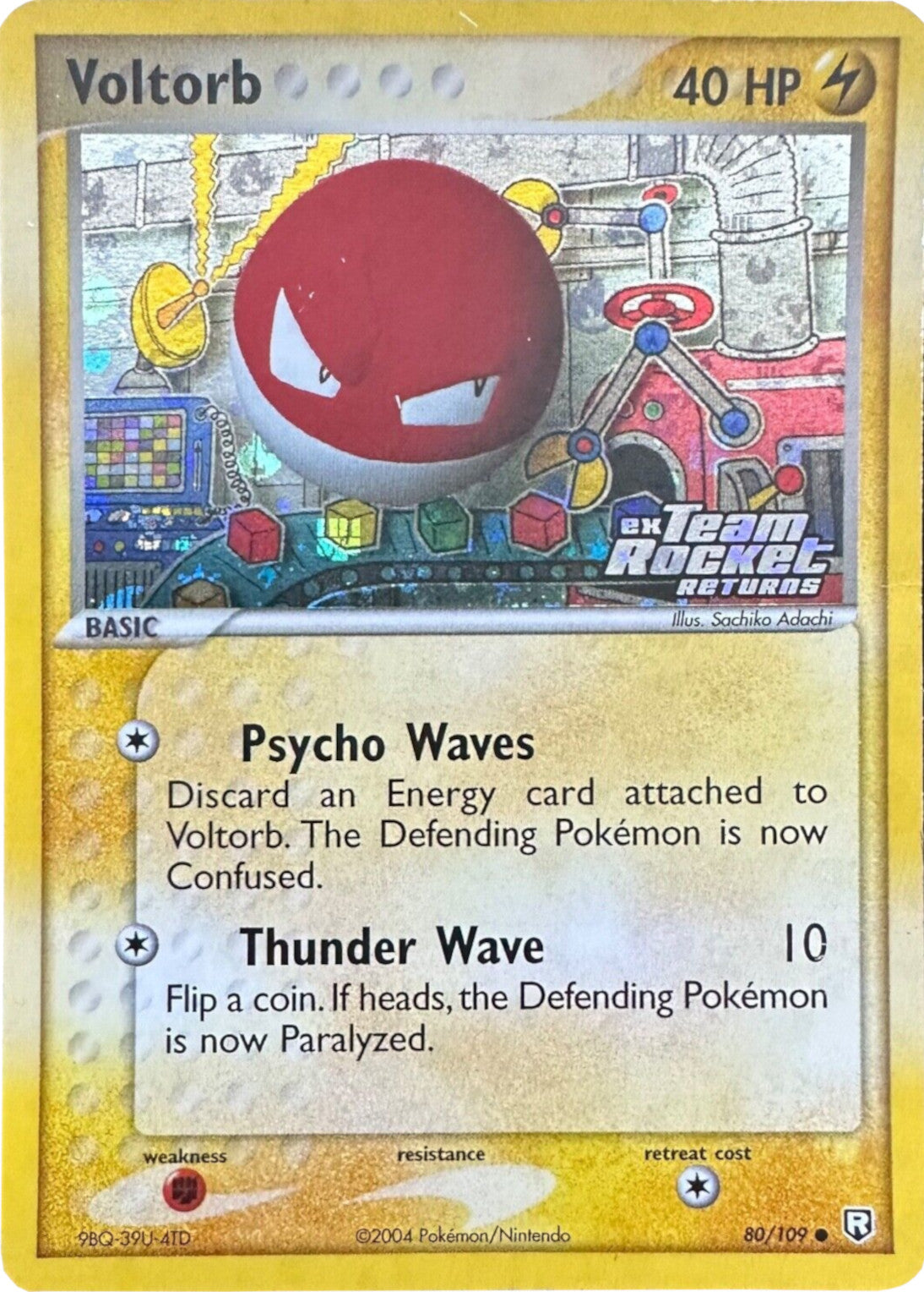 Voltorb (80/109) (Stamped) [EX: Team Rocket Returns] | Exor Games Dartmouth