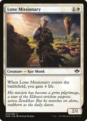 Lone Missionary [Duel Decks: Speed vs. Cunning] | Exor Games Dartmouth