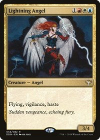 Lightning Angel [Duel Decks: Speed vs. Cunning] | Exor Games Dartmouth