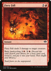 Fiery Fall [Duel Decks: Speed vs. Cunning] | Exor Games Dartmouth