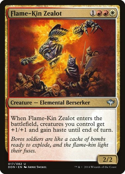 Flame-Kin Zealot [Duel Decks: Speed vs. Cunning] | Exor Games Dartmouth