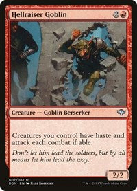 Hellraiser Goblin [Duel Decks: Speed vs. Cunning] | Exor Games Dartmouth