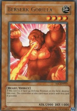 Berserk Gorilla [IOC-EN013] Rare | Exor Games Dartmouth