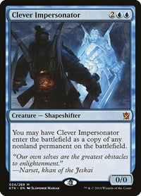 Clever Impersonator [Khans of Tarkir] | Exor Games Dartmouth