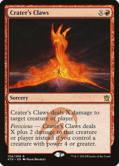 Crater's Claws [Khans of Tarkir] | Exor Games Dartmouth