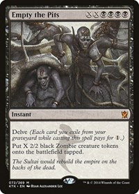 Empty the Pits [Khans of Tarkir] | Exor Games Dartmouth