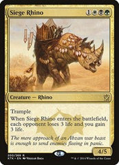 Siege Rhino [Khans of Tarkir] | Exor Games Dartmouth