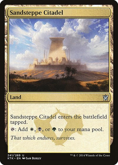 Sandsteppe Citadel [Khans of Tarkir] | Exor Games Dartmouth