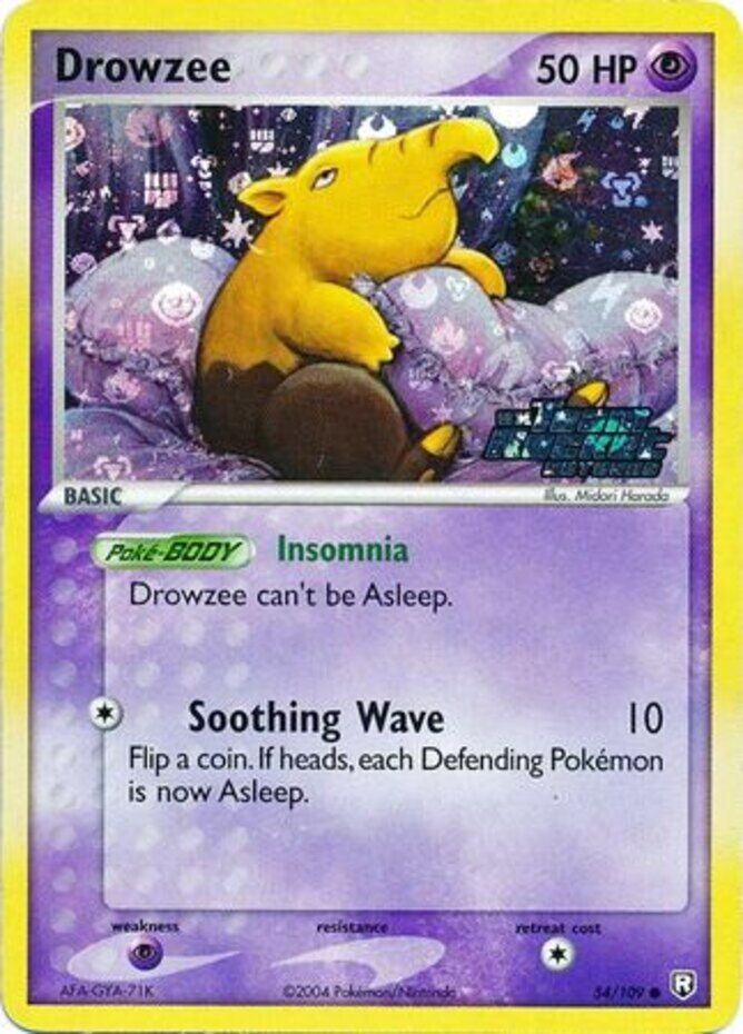 Drowzee (54/109) (Stamped) [EX: Team Rocket Returns] | Exor Games Dartmouth