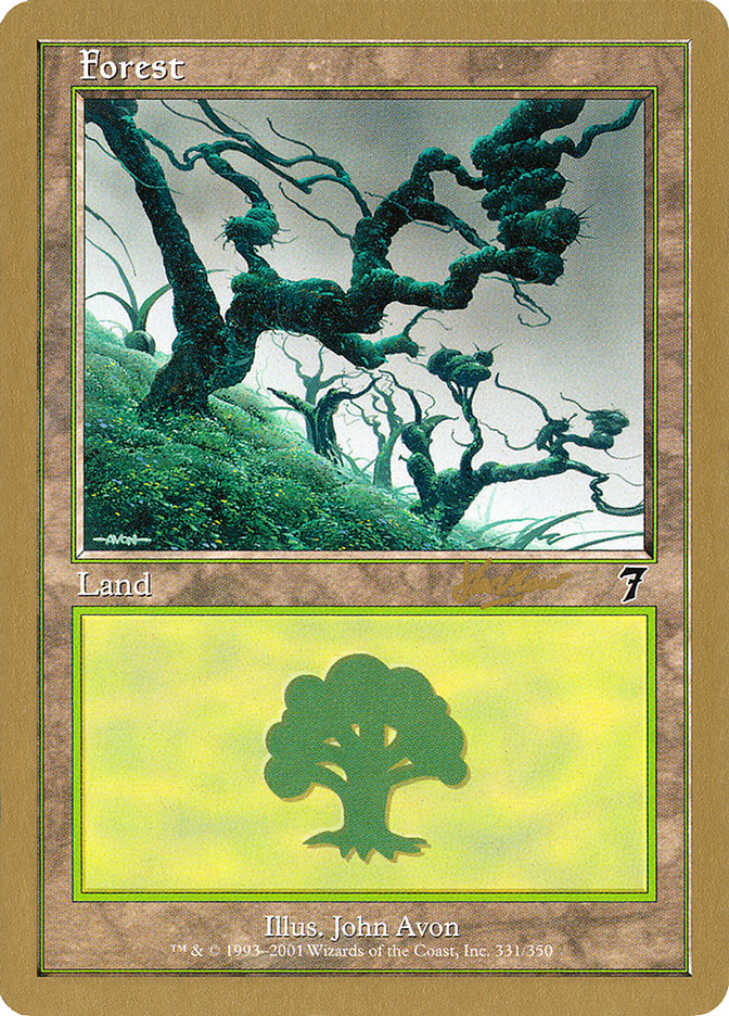 Forest (shh331) (Sim Han How) [World Championship Decks 2002] | Exor Games Dartmouth